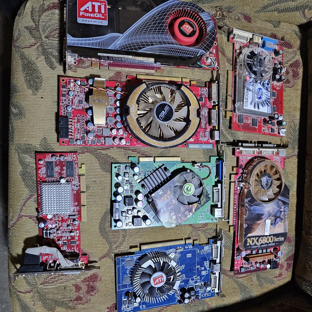 FireGL Graphics Card - Red